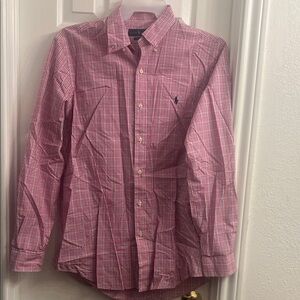 Polo Ralph Lauren Red Checkered Button Down Shirt
